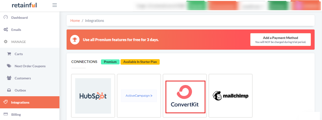 ConvertKit Integration